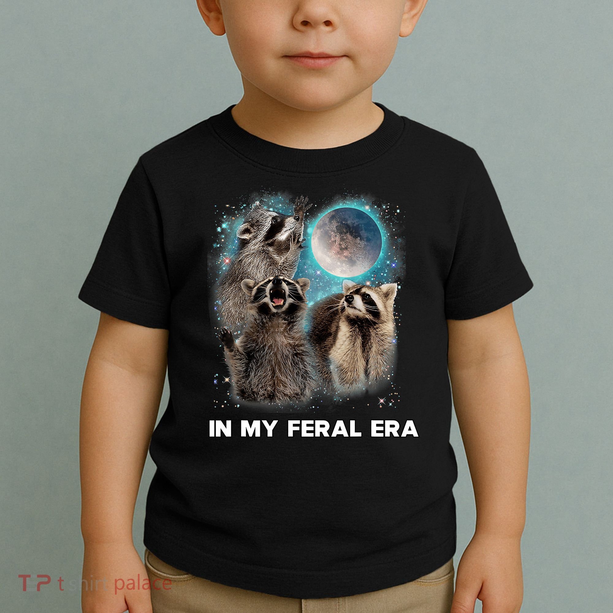 In My Feral Era Raccoon Toddler T-Shirt