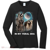 In My Feral Era Raccoon Women's Long Sleeve Shirt thumb 0