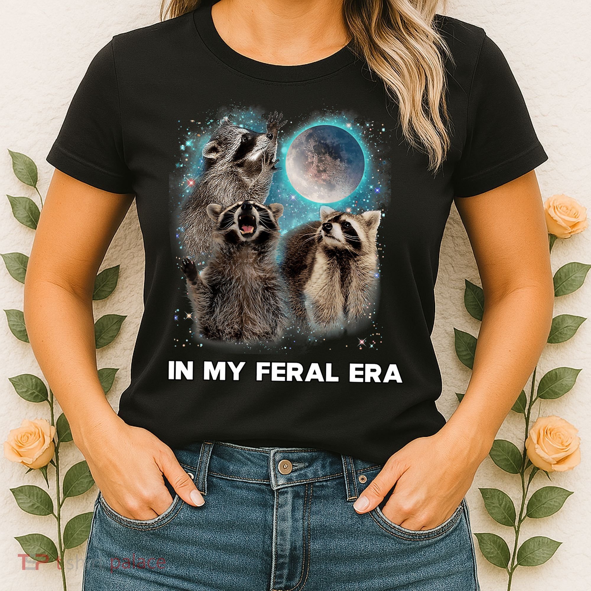 In My Feral Era Raccoon Women's T-Shirt