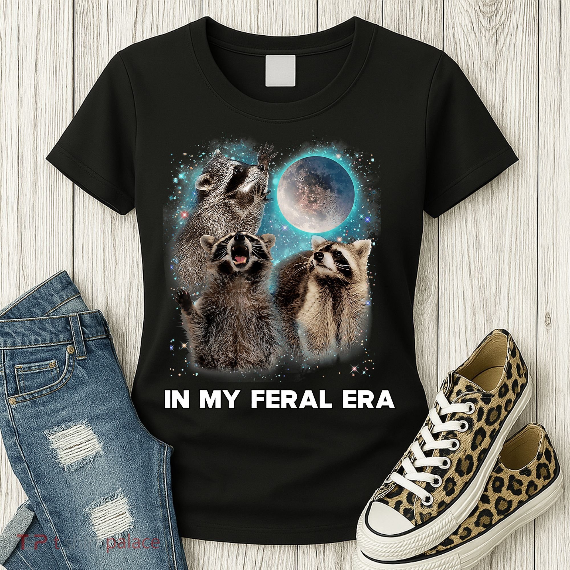 In My Feral Era Raccoon Women's T-Shirt