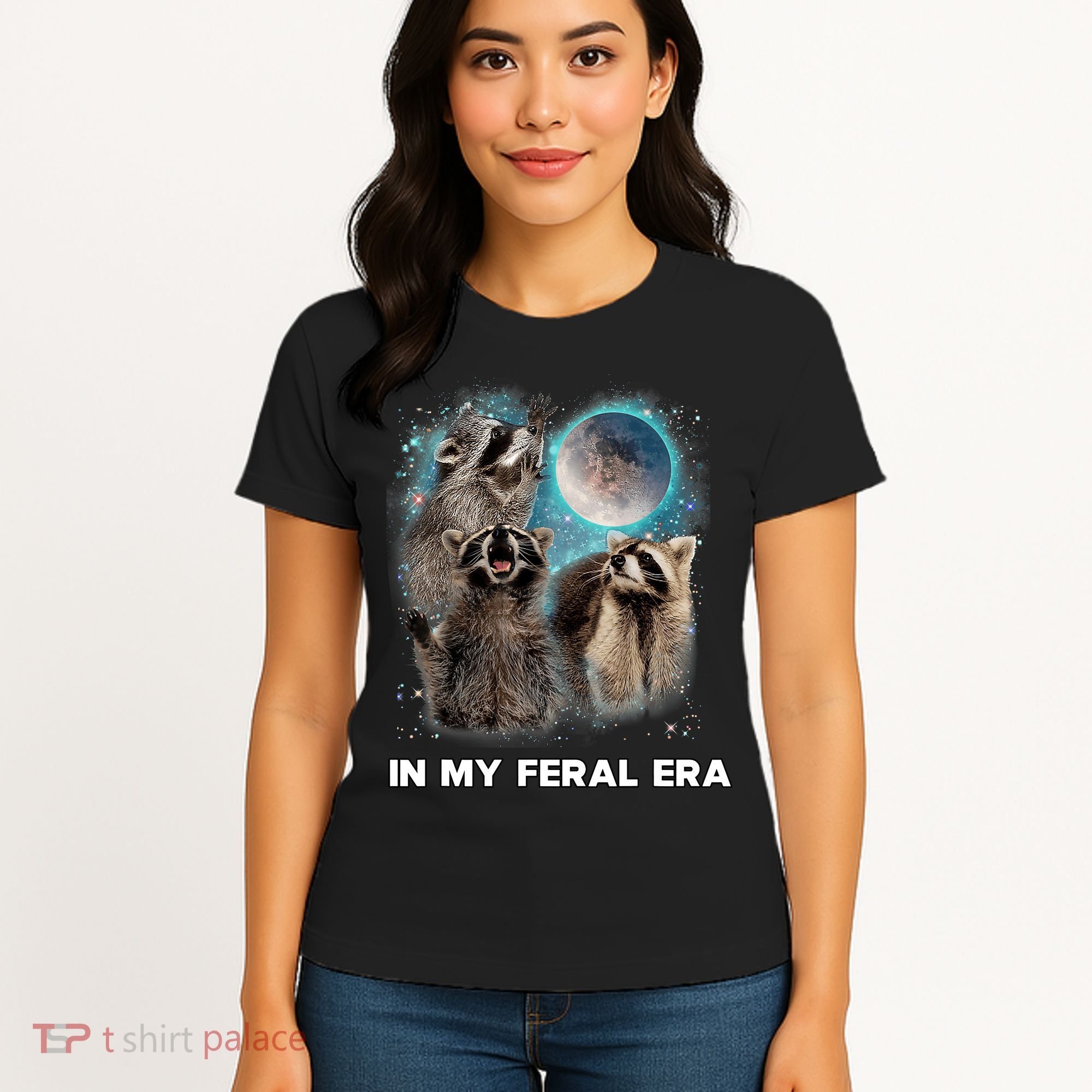 In My Feral Era Raccoon Women's T-Shirt
