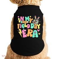 In My Field Day Era Groovy Field Day Meaningful Gift For Teacher Gift Doggie Tank thumb 0