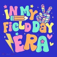 In My Field Day Era Groovy Field Day Meaningful Gift For Teacher Gift Apron thumb 3