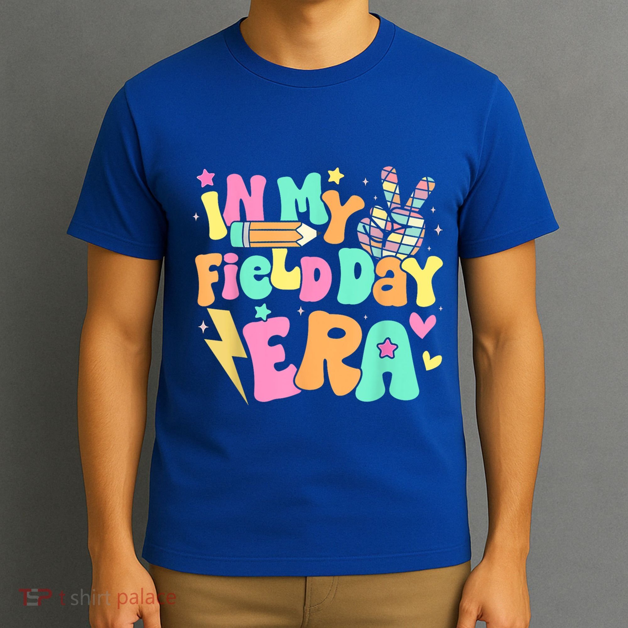 In My Field Day Era Groovy Field Day Meaningful Gift For Teacher Gift T-Shirt