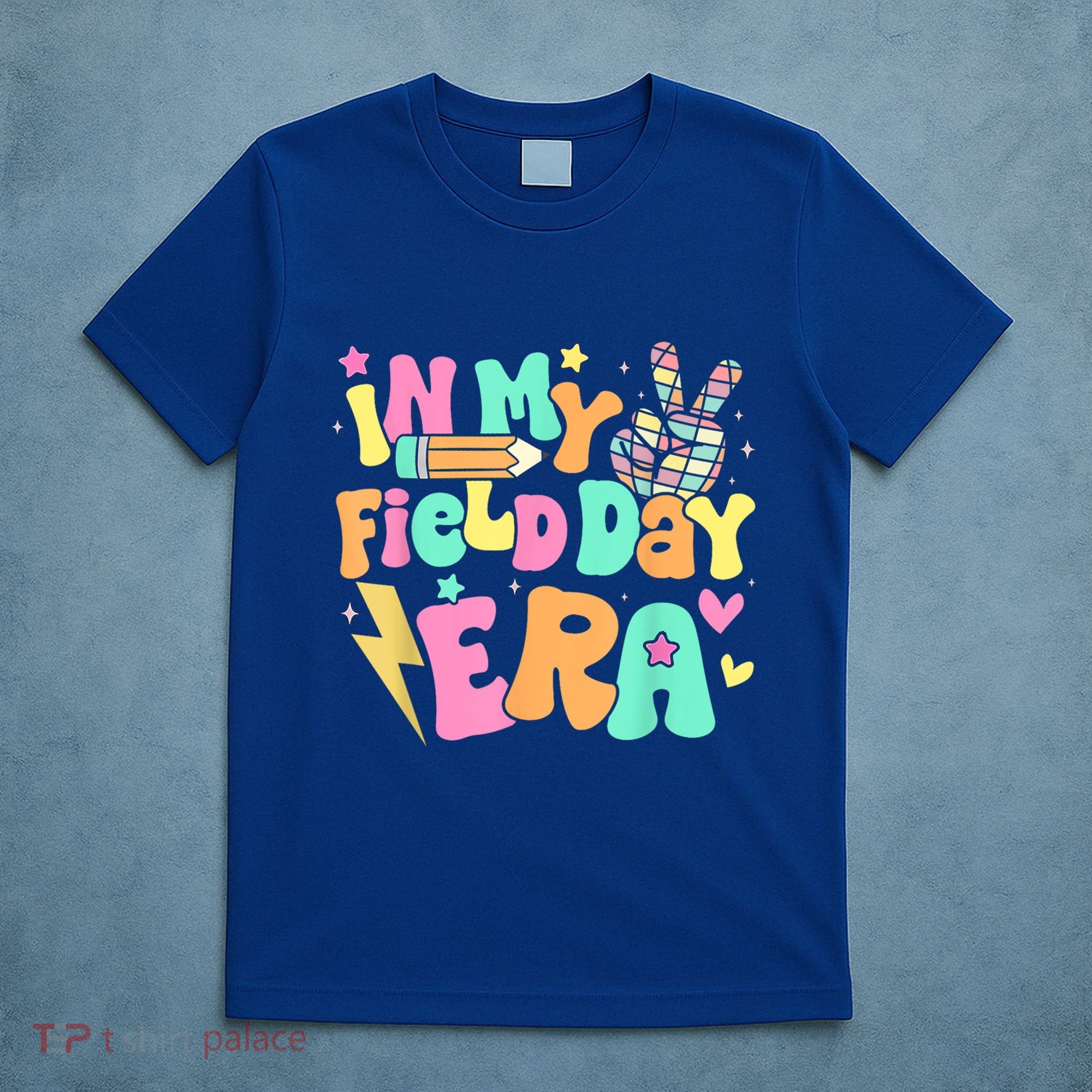 In My Field Day Era Groovy Field Day Meaningful Gift For Teacher Gift T-Shirt