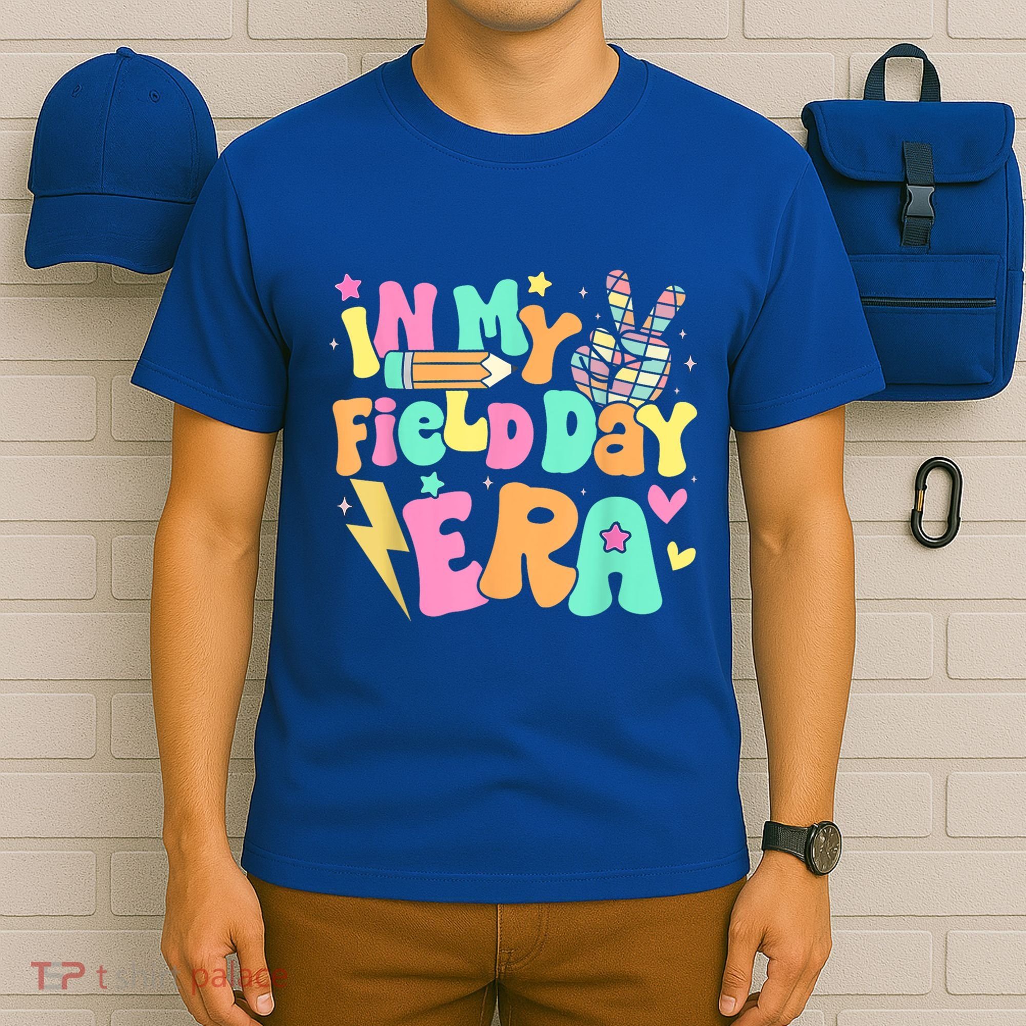 In My Field Day Era Groovy Field Day Meaningful Gift For Teacher Gift T-Shirt