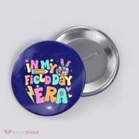 In My Field Day Era Groovy Field Day Meaningful Gift For Teacher Gift Button thumb 0