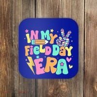 In My Field Day Era Groovy Field Day Meaningful Gift For Teacher Gift Coaster thumb 0