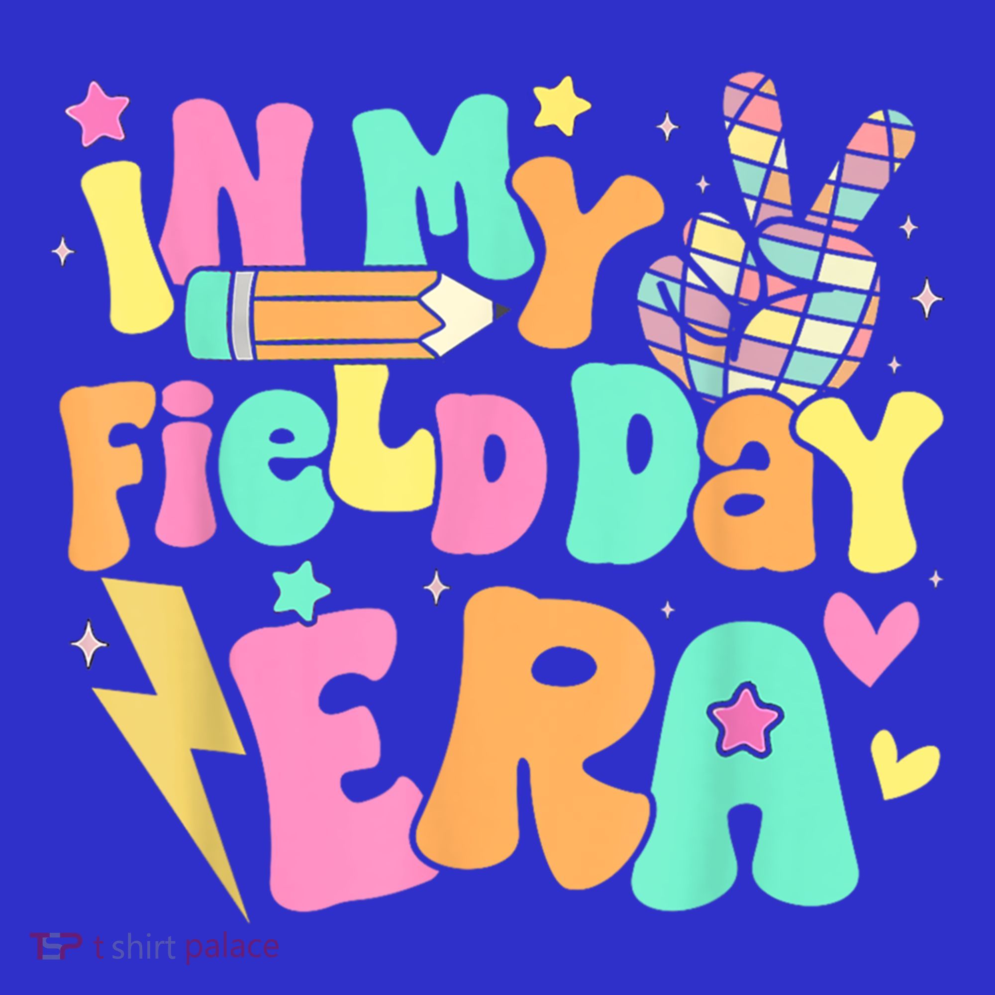 In My Field Day Era Groovy Field Day Meaningful Gift For Teacher Gift Polo