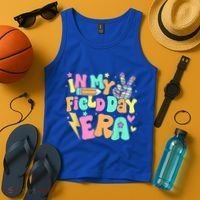 In My Field Day Era Groovy Field Day Meaningful Gift For Teacher Gift Tank Top thumb 4