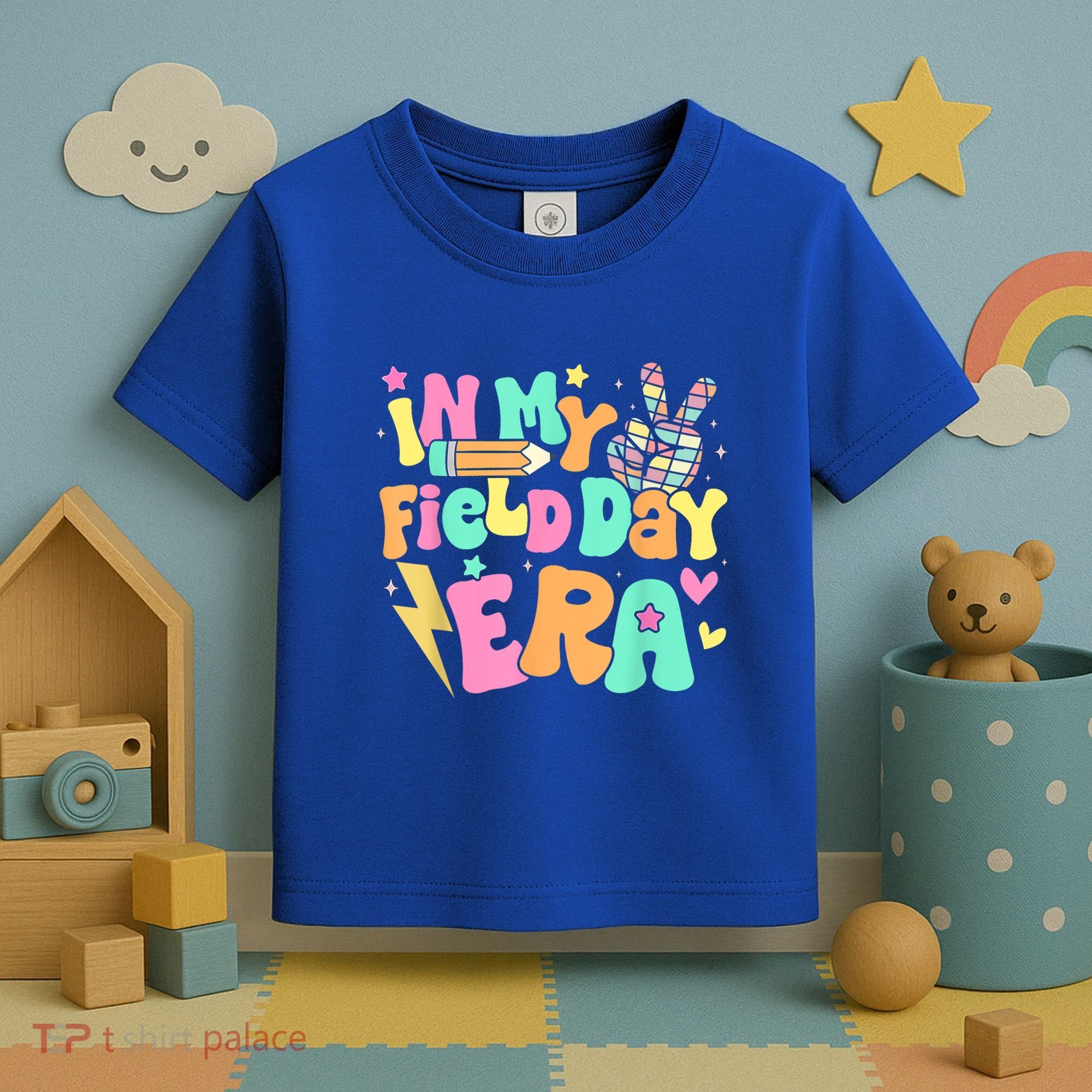 In My Field Day Era Groovy Field Day Meaningful Gift For Teacher Gift Toddler T-Shirt