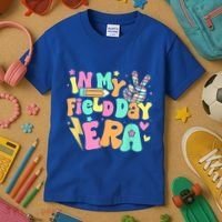 In My Field Day Era Groovy Field Day Meaningful Gift For Teacher Gift Kids T-Shirt thumb 3