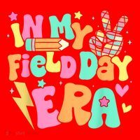 In My Field Day Era Groovy Field Day Meaningful Gift For Teacher Gift Santa Hat thumb 1