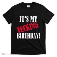 ItS My Fucking Birthday Funny Birthday Party Fuck Bday T-Shirt thumb 0