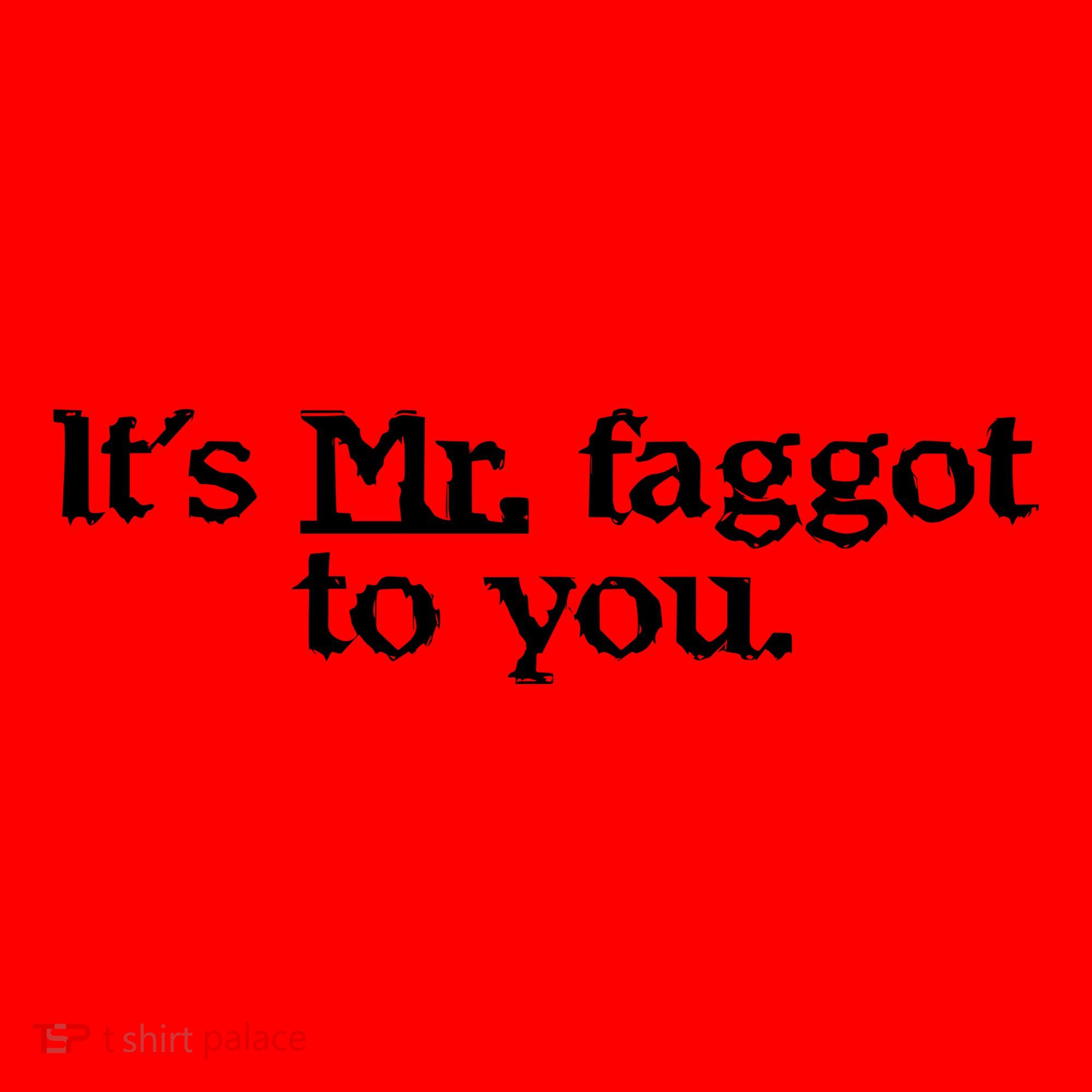 ItS Mr. Faggot To You Santa Hat