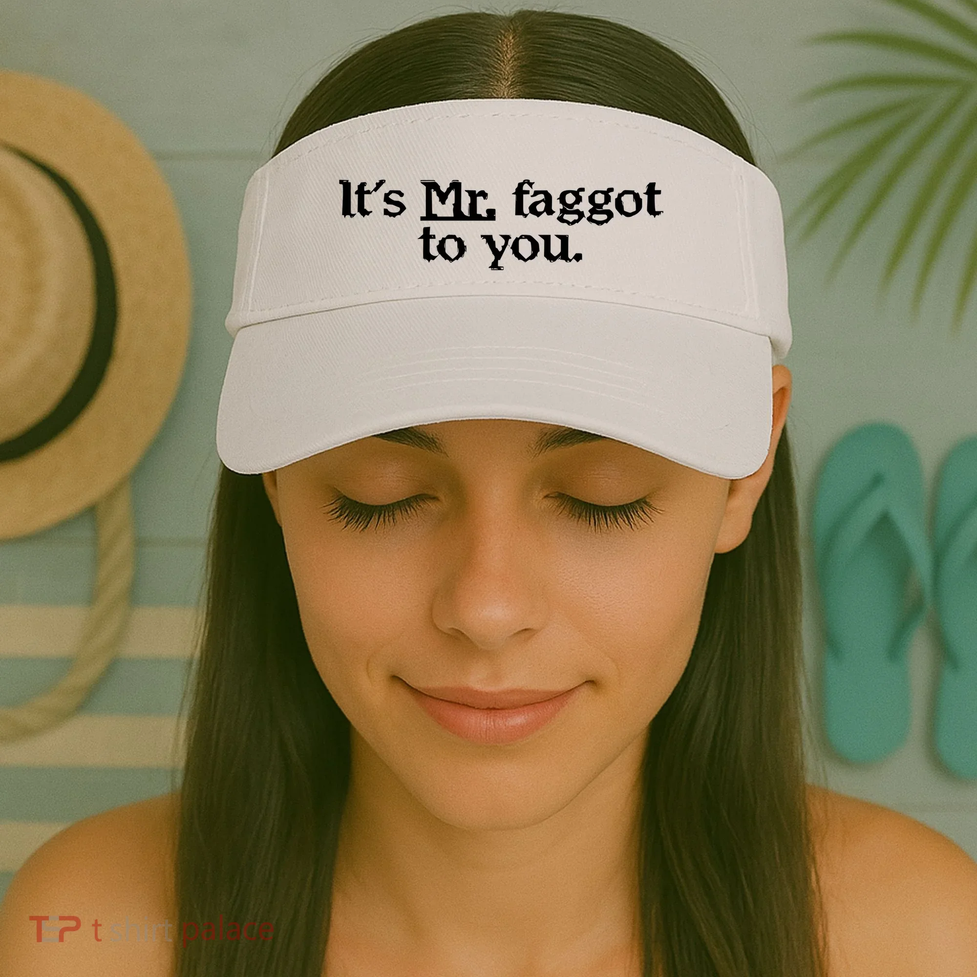 ItS Mr. Faggot To You Visor
