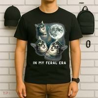 In My Feral Era Cat T-Shirt thumb 6