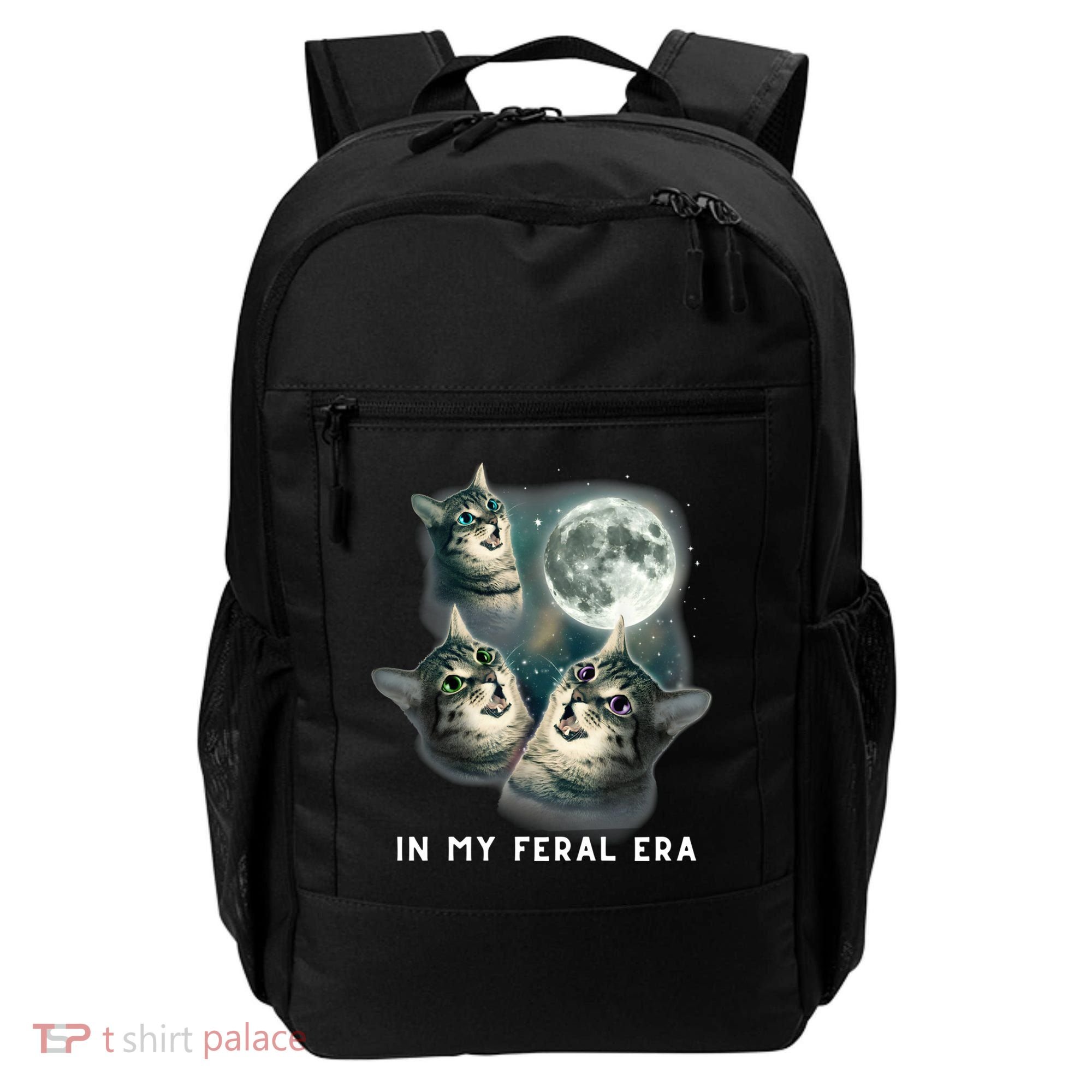 In My Feral Era Cat Backpack