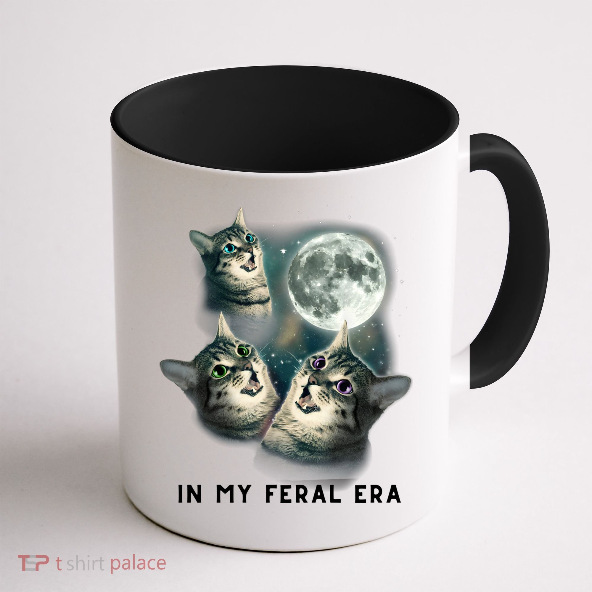 In My Feral Era Cat Coffee Mug