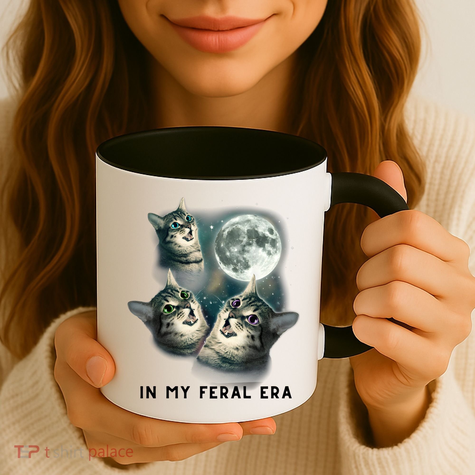 In My Feral Era Cat Coffee Mug