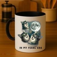 In My Feral Era Cat Coffee Mug thumb 4