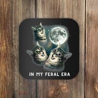 In My Feral Era Cat Coaster thumb 0