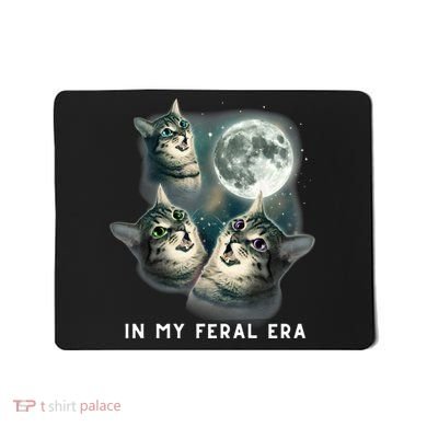 In My Feral Era Cat Mousepad