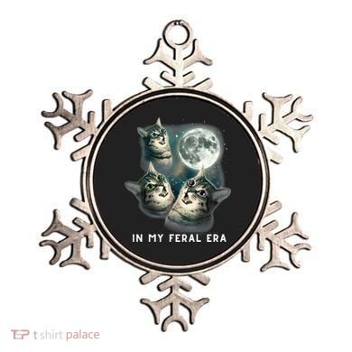 In My Feral Era Cat Ornament
