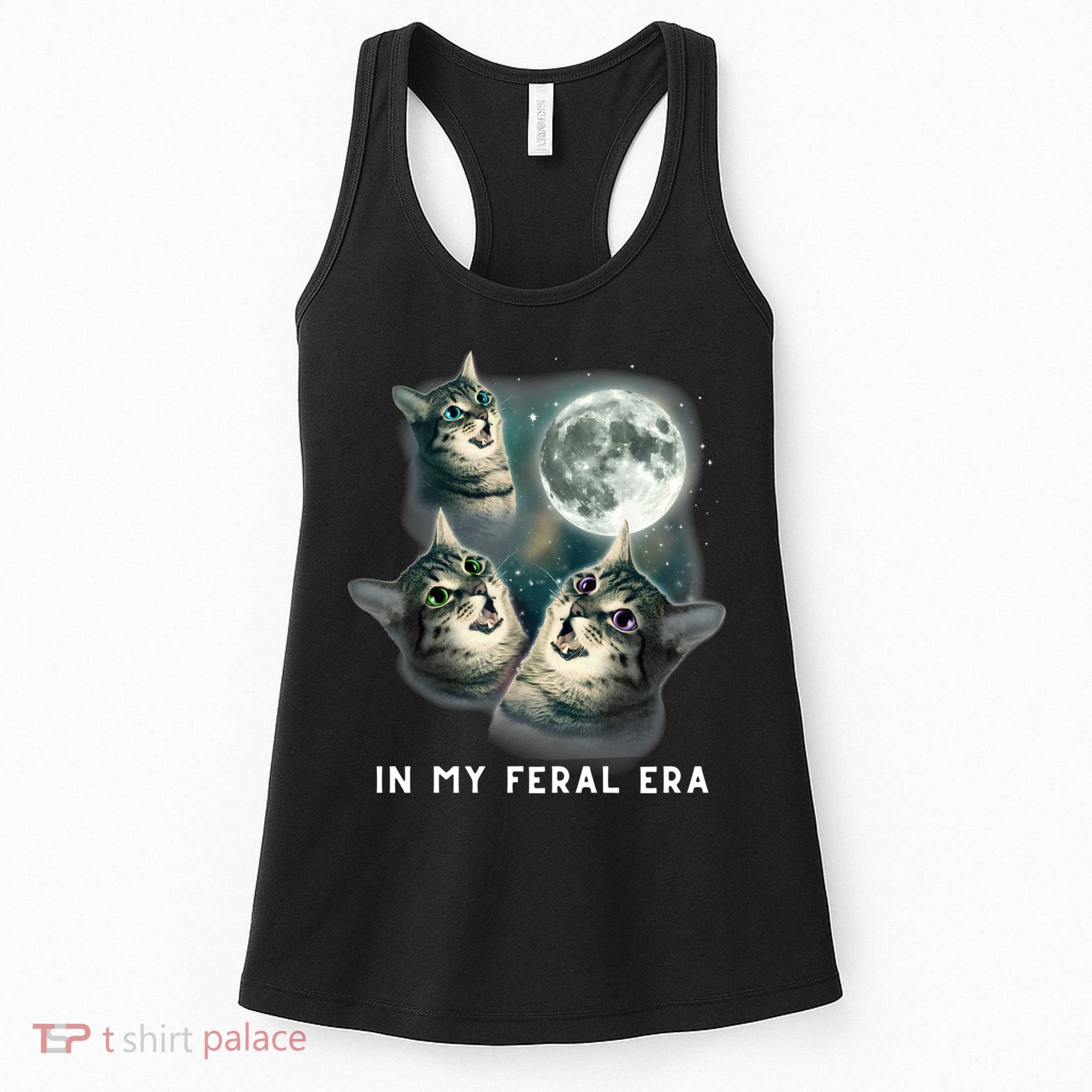In My Feral Era Cat Women's Tank Top