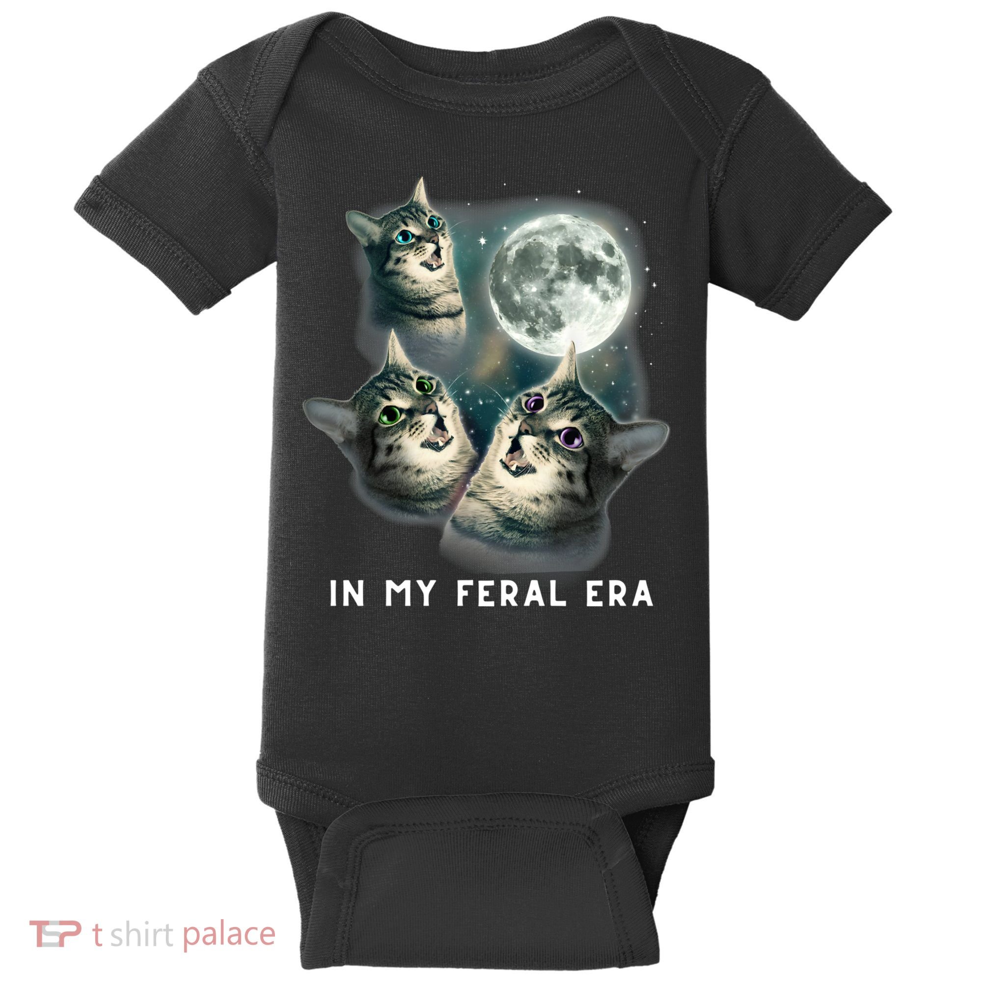 In My Feral Era Cat Baby Bodysuit