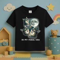 In My Feral Era Cat Toddler T-Shirt thumb 3