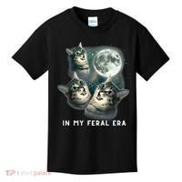 In My Feral Era Cat Kids T-Shirt thumb 0