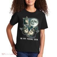In My Feral Era Cat Kids T-Shirt thumb 2