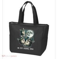 In My Feral Era Cat Tote Bag thumb 3
