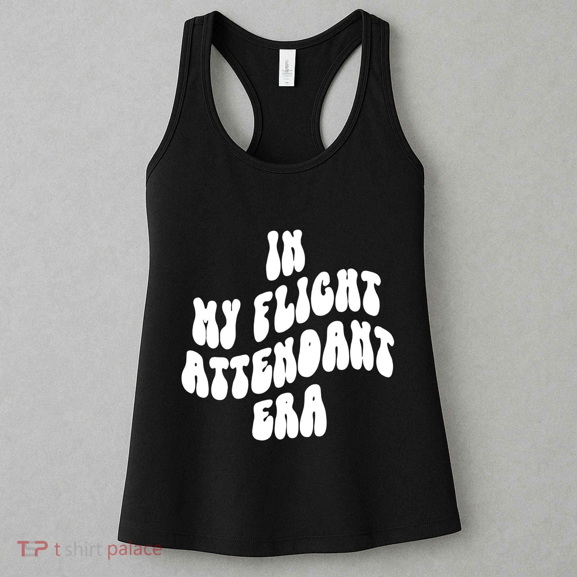 In My Flight Attendant Era Women's Tank Top