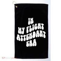 In My Flight Attendant Era Golf Towel thumb 0