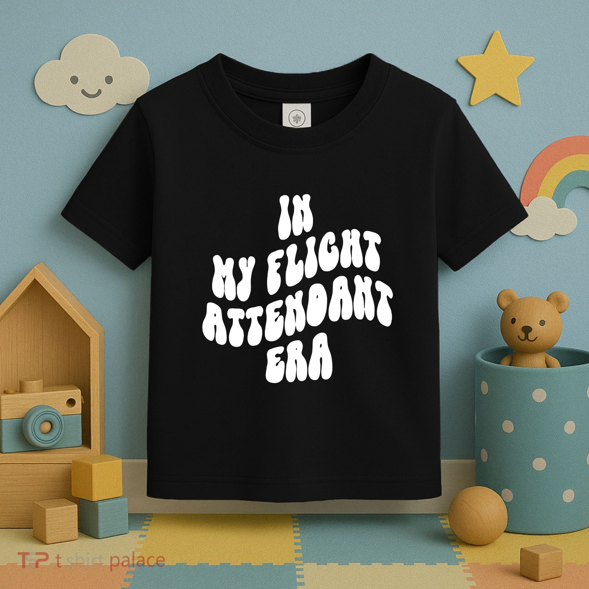 In My Flight Attendant Era Toddler T-Shirt