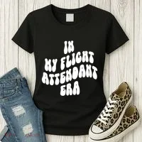 In My Flight Attendant Era Women's T-Shirt thumb 3