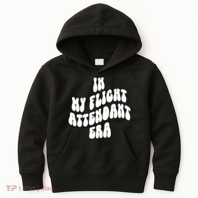 In My Flight Attendant Era Kids Hoodie