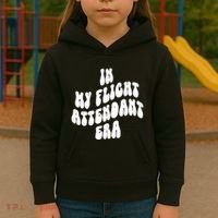 In My Flight Attendant Era Kids Hoodie thumb 3