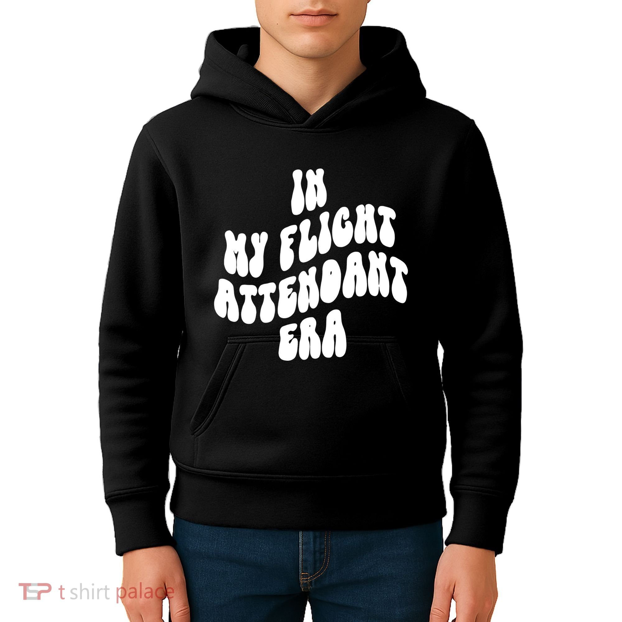 In My Flight Attendant Era Kids Hoodie
