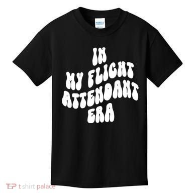In My Flight Attendant Era Kids T-Shirt