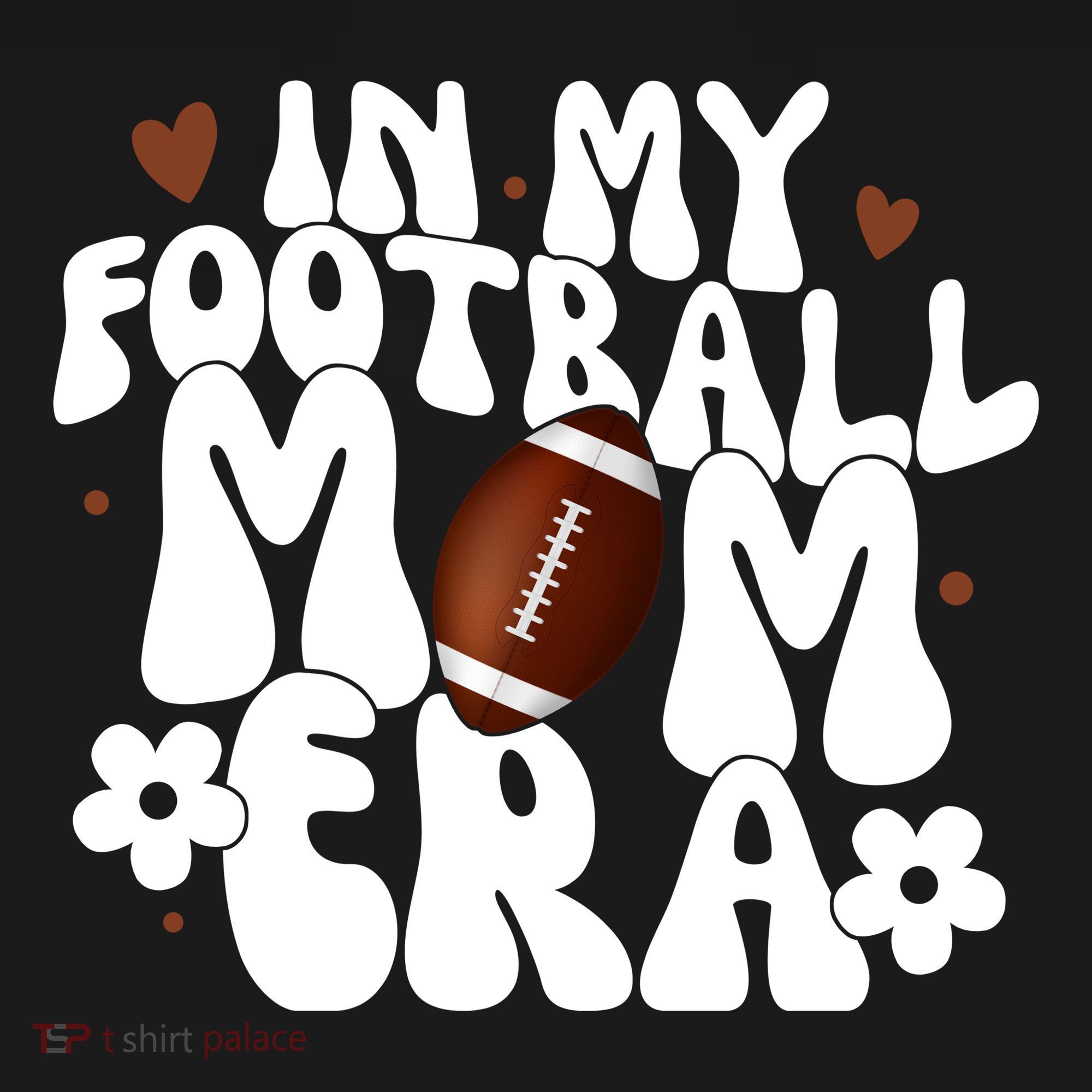 In My Football Mom Era Hearts Women's Tank Top
