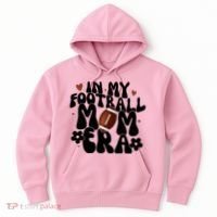 In My Football Mom Era Hearts Hoodie thumb 0