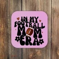 In My Football Mom Era Hearts Coaster thumb 0
