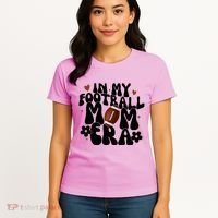 In My Football Mom Era Hearts Women's T-Shirt thumb 4