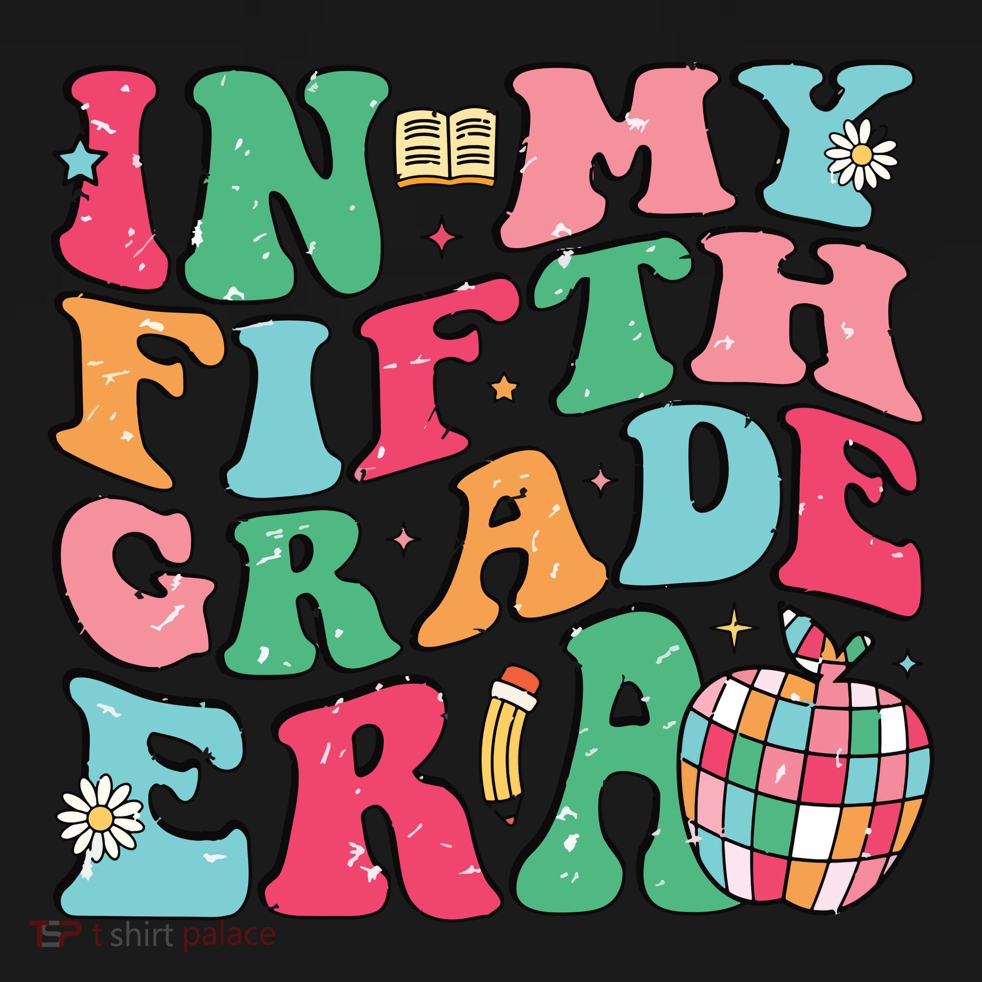 In My Fifth Grade Era Back To School First Day Of School Pajama Set