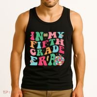 In My Fifth Grade Era Back To School First Day Of School Tank Top thumb 3