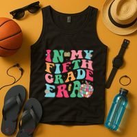 In My Fifth Grade Era Back To School First Day Of School Tank Top thumb 4