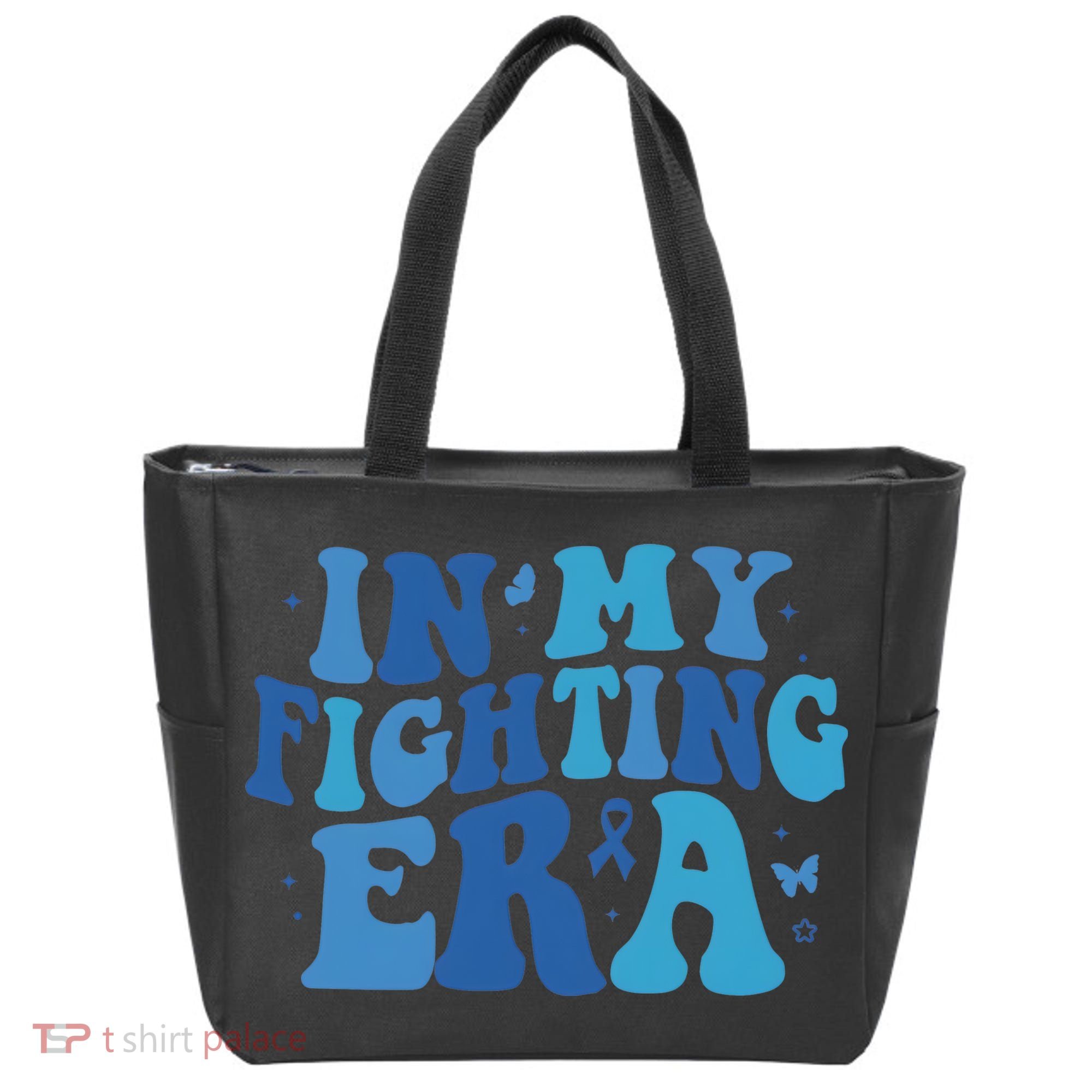 In My Fighting Era Colon Cancer Warrior Tote Bag